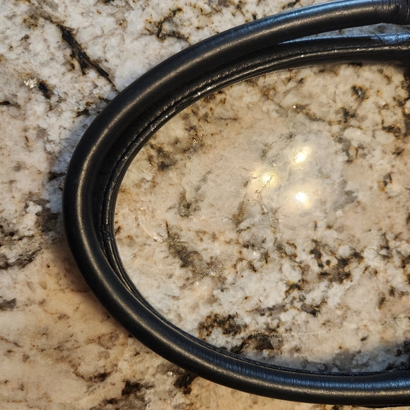 Tory Burch Amanda Purse, Shoulder Bag, Satchel, Black Leather, Classic Hobo EUC - Picture 9 of 16